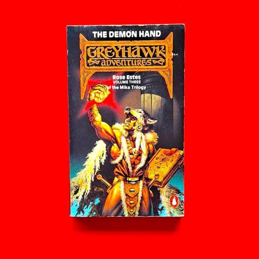 The Demon Hand by Rose Estes Greyhawk Adventures Book Five Penguin Fantasy Book