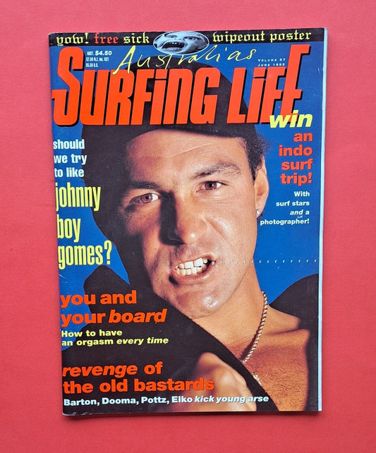 Australian Surfing Life 57 June 1993 Dooma Elko Johhny Boy Gomes