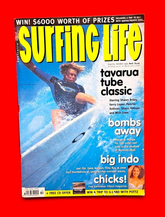 Australian Surfing Life 85 October 1995 Dave Neilson Tony Ray Margo & Munga