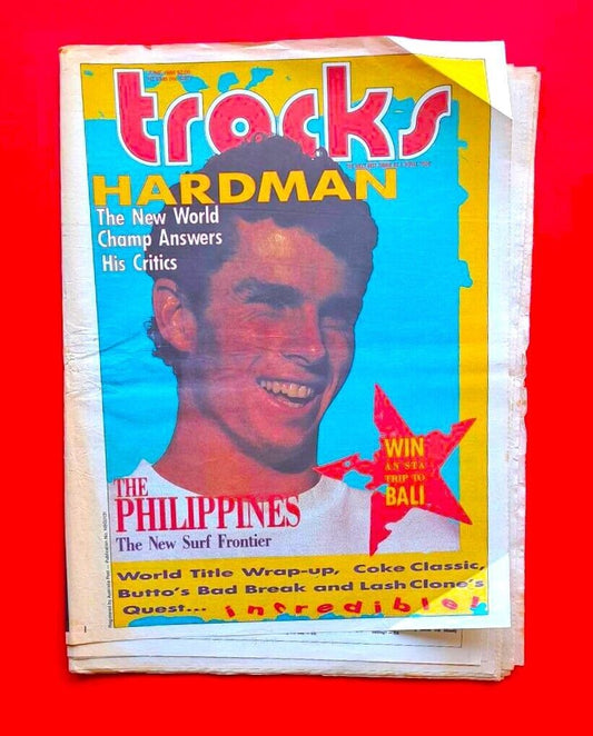Tracks Magazine June 1988 Australian Surfing Damien Hardman Butto's Bad Break