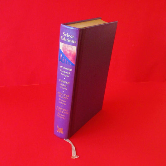 Avenger Pompeii Shutter Island Flirting with Pete 4-in-1 Hardcover Book