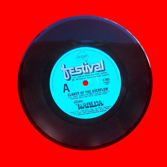 Wallis & Matilda ‎Clancy Of The Overflow Vinyl 7" Single 1980 Australian Press