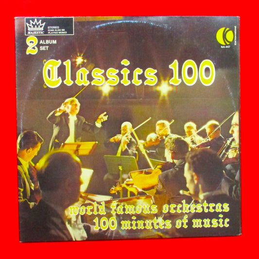 Classics 100 Vinyl Compilation Double LP Mozart Beethoven Brahms Chopin Rossini