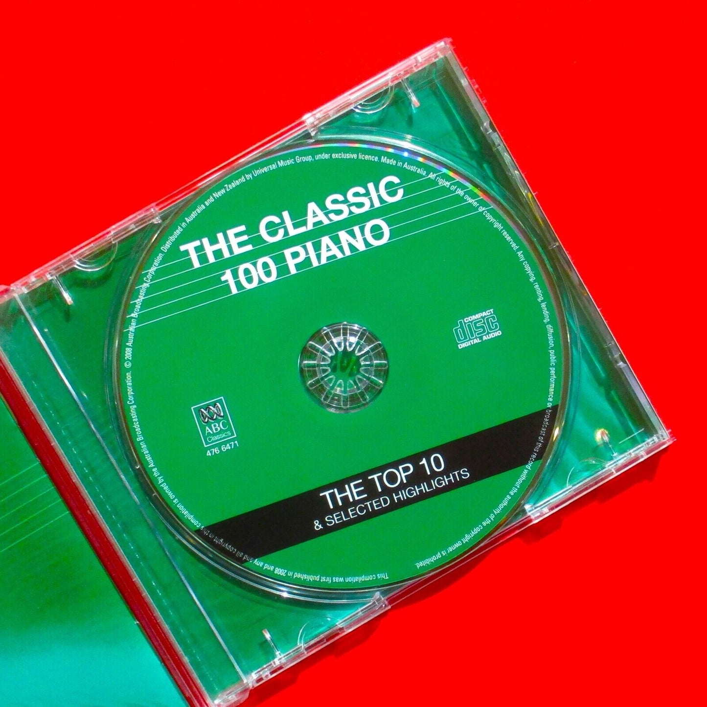 The Classic 100 Piano: The Top 10 & Selected Highlights ABC Classics 2005 CD