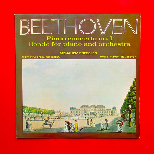 Beethoven Piano Concerto No. 1 / Rondo For Piano And Orchestra Vinyl Album LP