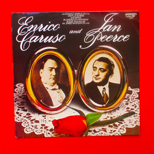 Enrico Caruso and Jan Peerce Vinyl Album LP Australian Pressing Limited Ed