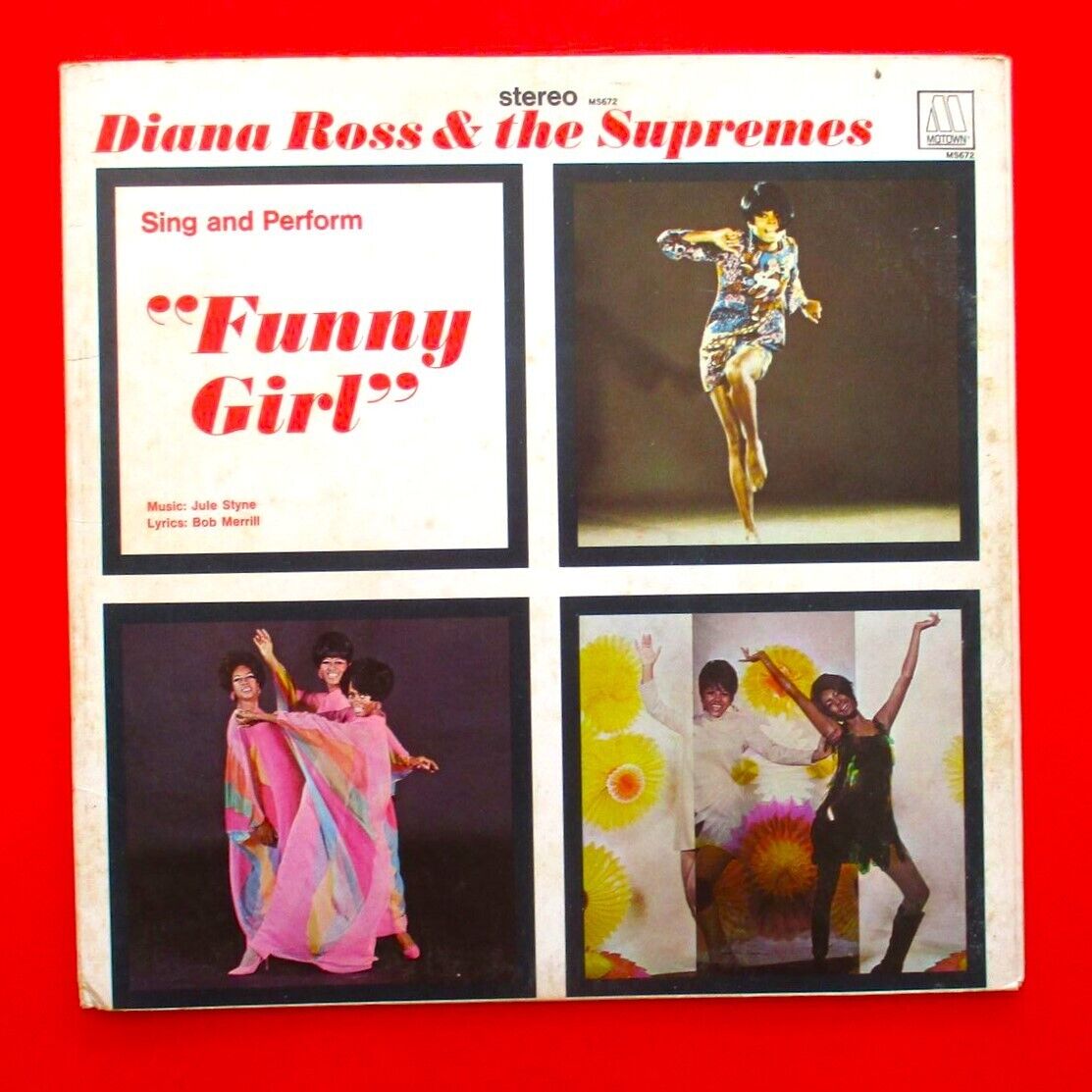 Diana Ross & The Supremes Sing And Perform "Funny Girl" Vinyl LP 1968