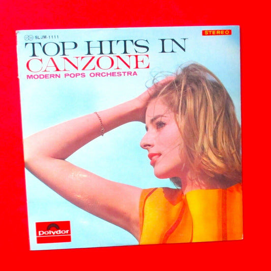 Modern Pops Orchestra Top Hits in Canzone Vinyl LP Japan Press Polydor