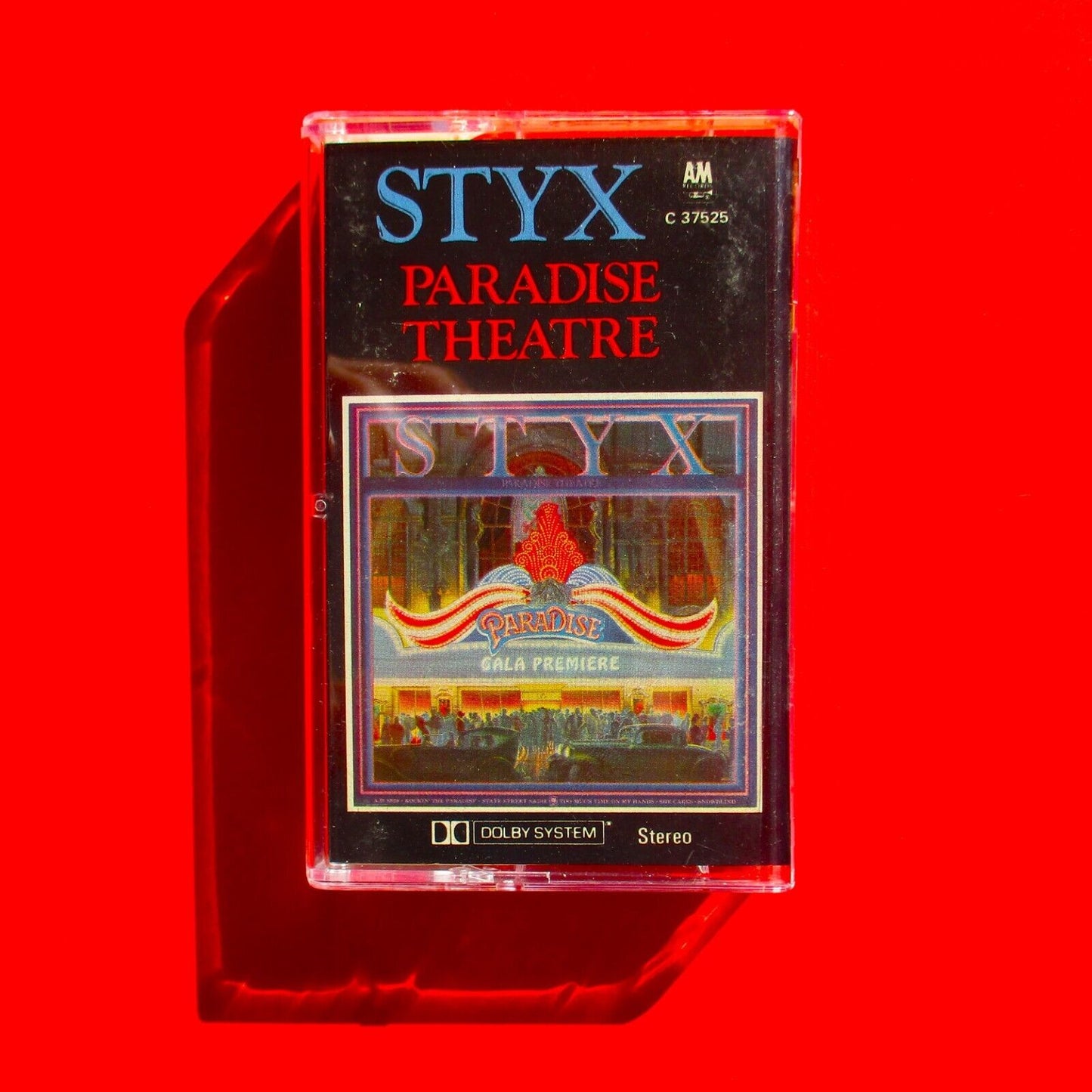 Styx ‎Paradise Theatre 1980 Australian Cassette Album