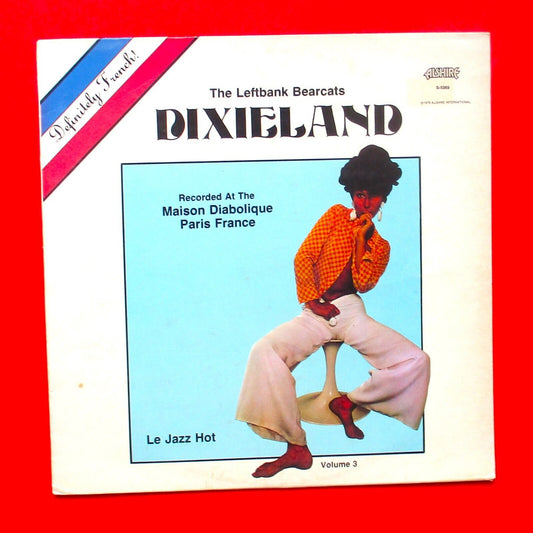 The Left Bank Bearcats ‎Dixieland Volume 3 Vinyl Album LP 1979 Blues Jazz