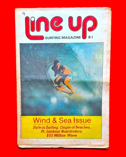 Line Up #47 July 1985 Queensland Australia Surf Mag The $33 Million Wave