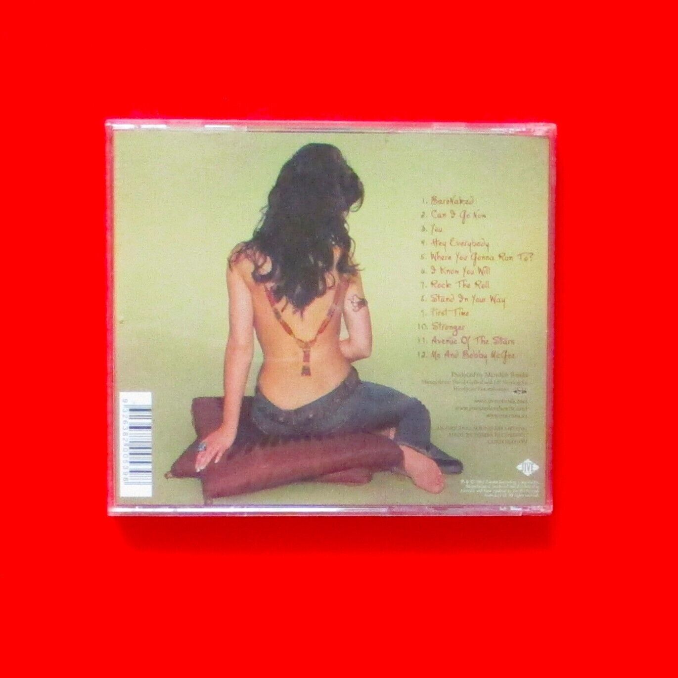 Jennifer Love Hewitt ‎BareNaked 2002 Australia & NZ CD Album