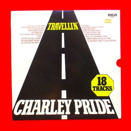 Charley Pride ‎Travellin' Vinyl Compilation Album LP 1979 Australian
