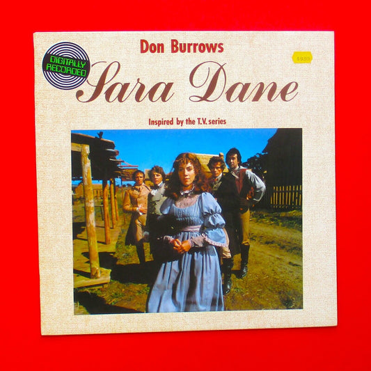 Don Burrows ‎Sara Dane Music Inspired By The T.V. Series 1982 LP Pink Lable