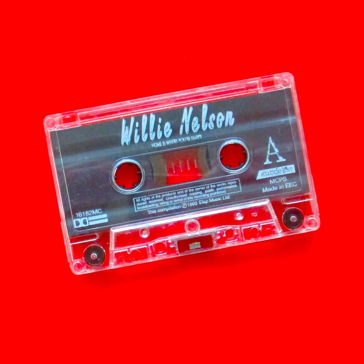 Willie Nelson Home Is Where You're Happy Australian Cassette Album