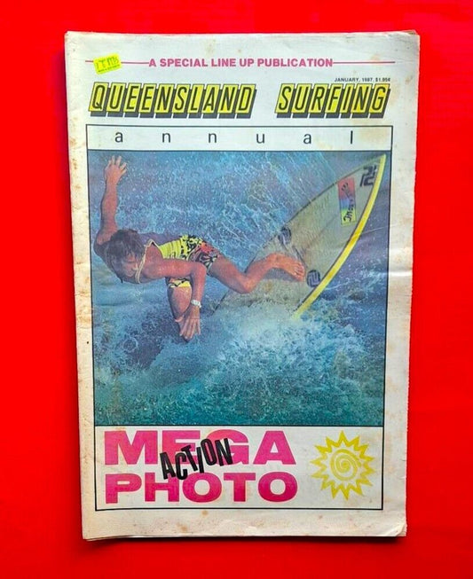 Queensland Surfing January 1987 Annual Australia Surf Mag Mega Photo Issue