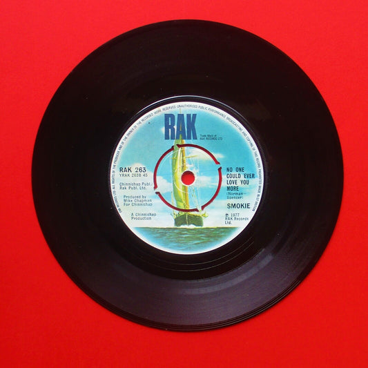 Smokie Needles And Pins 1977 UK 7" Vinyl Single