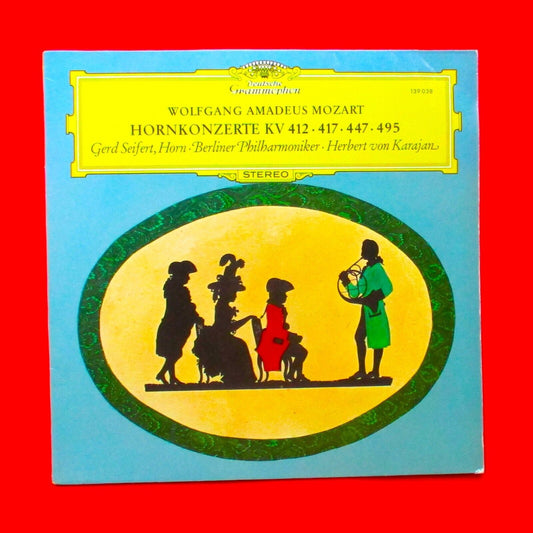 Mozart The Four Horn Concertos Vinyl Album LP  Deutsche Grammophon ‎
