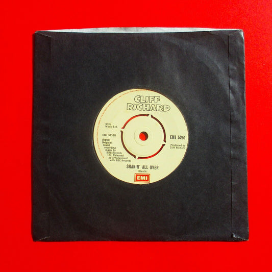 Cliff Richard ‎Daddy's Home Vinyl "7 Single 1981 UK Pressing