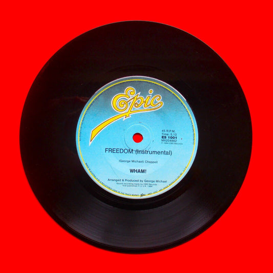 Wham! Freedom 7" Vinyl Single 1984 Epic