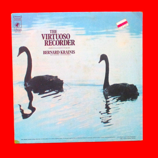 Bernard Krainis The Virtuoso Recorder Vinyl Album LP CBS Classical Medieval