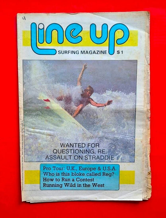 Line Up #48 September 1985 Queensland Australia Surf Mag Assault on Straddie