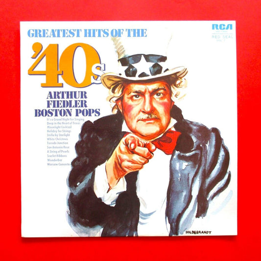 Arthur Fiedler & The Boston Pops Orchestra ‎Greatest Hits Of The '40s Vol. 2 LP