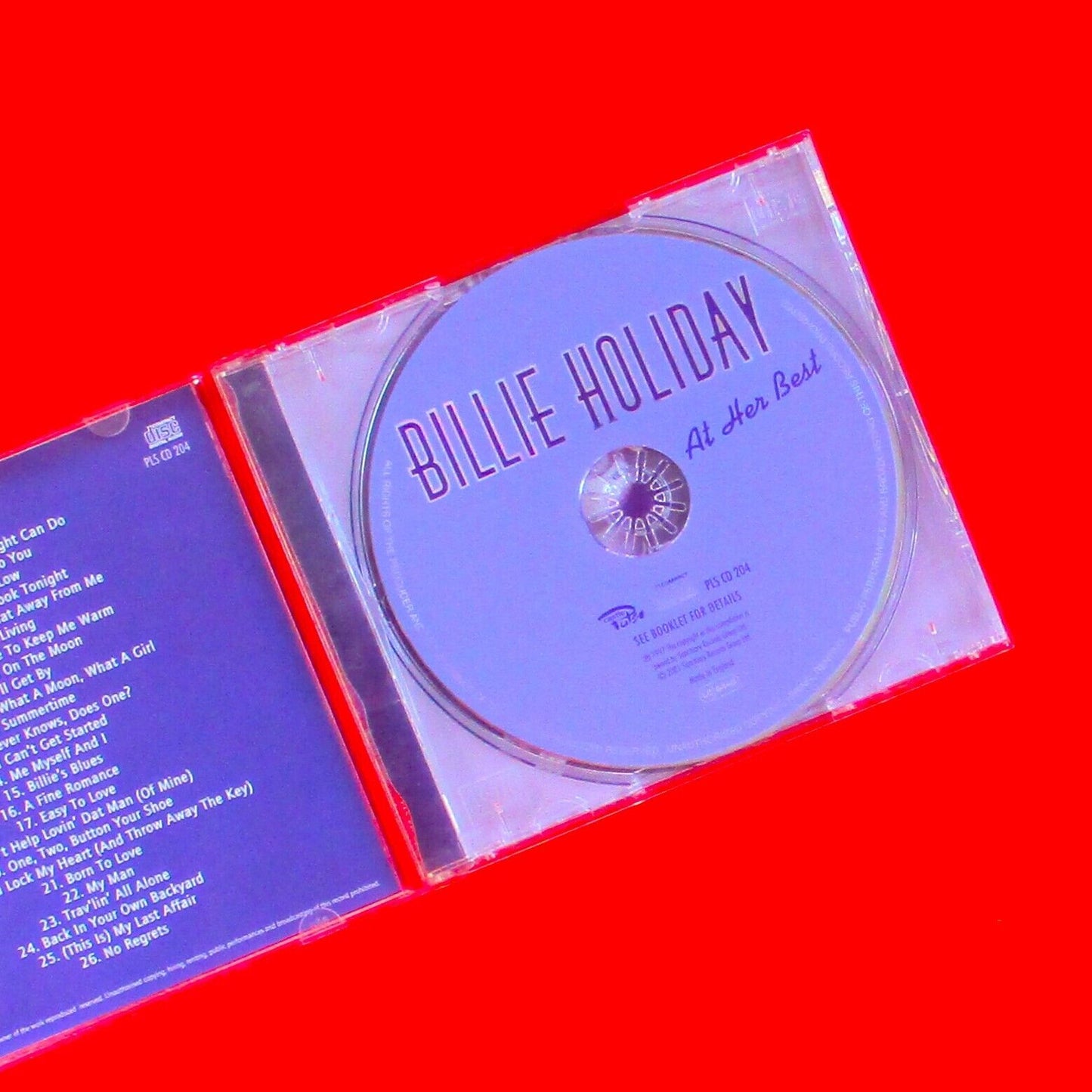 Billie Holiday ‎At Her Best CD Album Jazz Swing UK