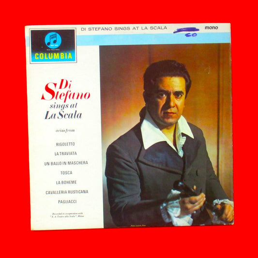 Giuseppe di Stefano Sings At La Scala Vinyl Album LP 1962 Australian Mono Opera