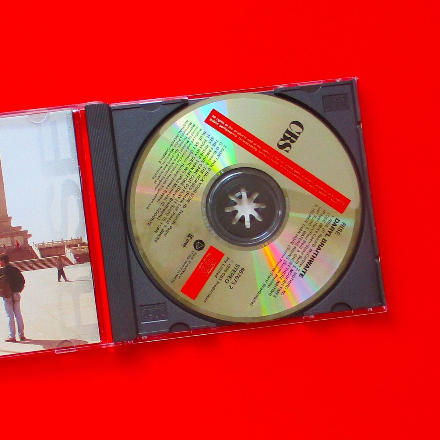 Daryl Braithwaite ‎Rise CD Album Australian Pop
