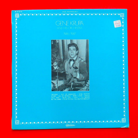 Gene Krupa And His Orchestra ‎1946 / 1947 Vinyl Album LP 1975 French Press Jazz