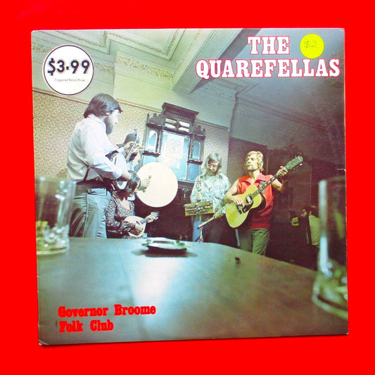 The Quarefellas ‎Governor Broome Folk Club Vinyl LP 1974 Australian Signed