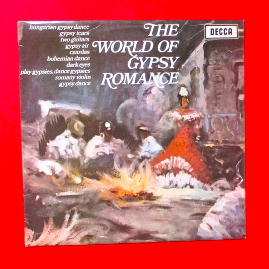 Laszlo Tábor And His Orchestra ‎The World Of Gypsy Romance Vinyl LP 1971 UK