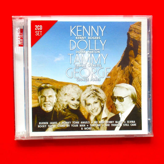 Kenny Rogers Dolly Parton Tammy Wynette & George Jones 2006 Australian 2xCD