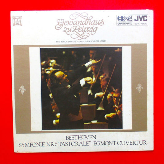 Beethoven Kurt Masur Symphony Nr. 6 "Pastorale" Vinyl LP 1972 Japan Pressing JVC