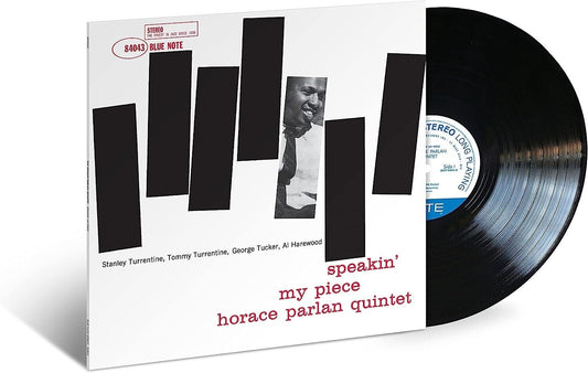 Horace Parlan Quintet Speakin' My Piece Vinyl Album LP 1023 Blue Note Classic