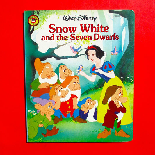 Snow White and the Seven Dwarfs Walt Disney Classic Board Books 1986 Hardcover