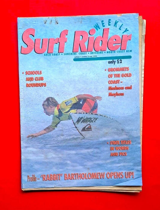 Surf Rider Vol 1 No 2 Queensland Australia Surf Mag Grommets of the Gold Coast