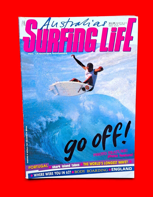 Australia's Surfing Life Vol 14 October November Shark Island The Longest Wave