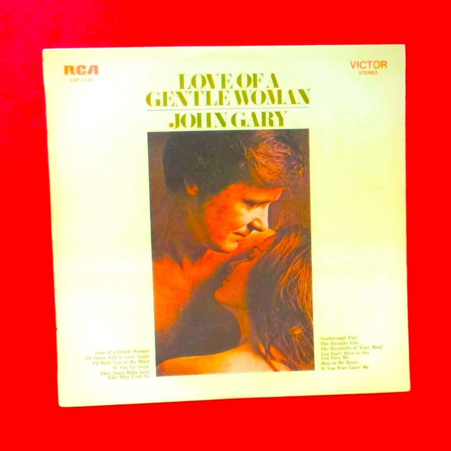John Gary Love Of A Gentle Woman Vinyl Album LP Folk Australian