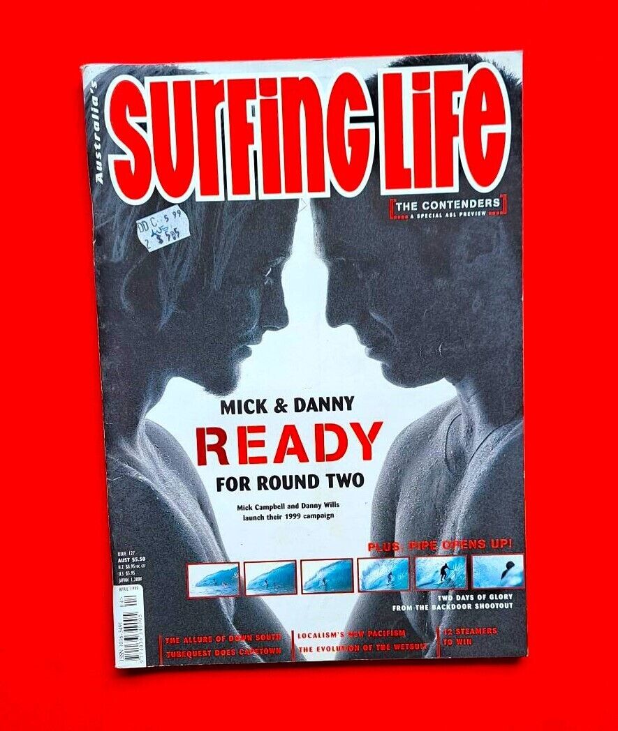 Australia's Surfing Life 1999 Surf Magazine Mick & Danny Ready For Round Two