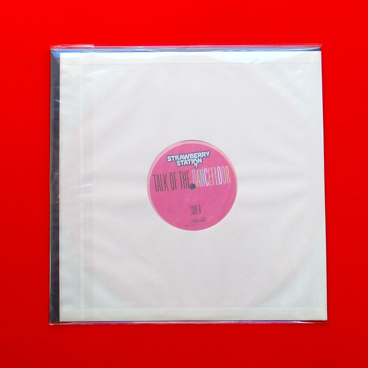 Strawberry Station ‎Talk Of The Dancefloor Pink Vinyl LP New Sealed Neoncity