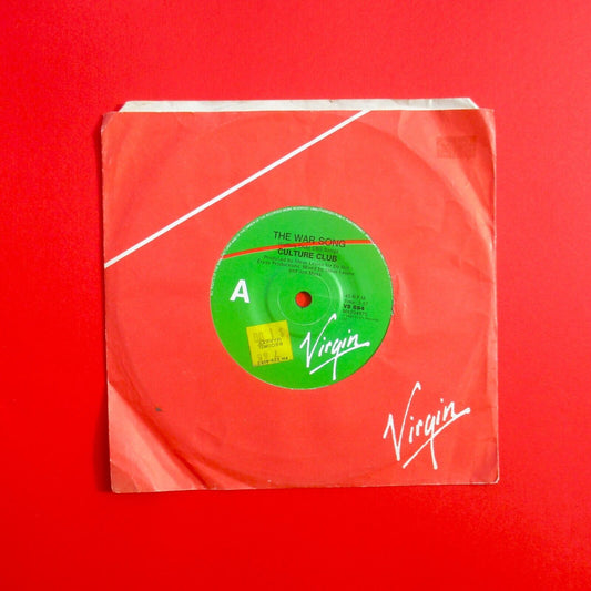Culture Club ‎The War Song 1984 Vinyl 7" Single Australian Pressing