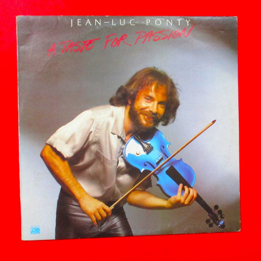 Jean-Luc Ponty A Taste For Passion Vinyl Album LP 1979 Australian Jazz Fusion