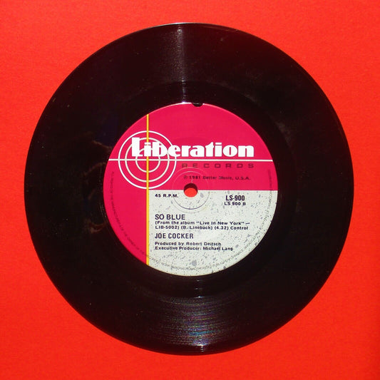 Joe Cocker And Jennifer Warnes Up Where We Belong 7" Single 1982