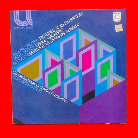 Moussorgsky Saëns Berlioz Pictures At An Exhibition Danse Macabre Le Carnaval LP
