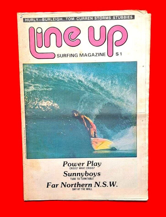 Line Up 44 March 1985 Queensland Australia Surf Mag The Sunnboys Hurly Burleigh