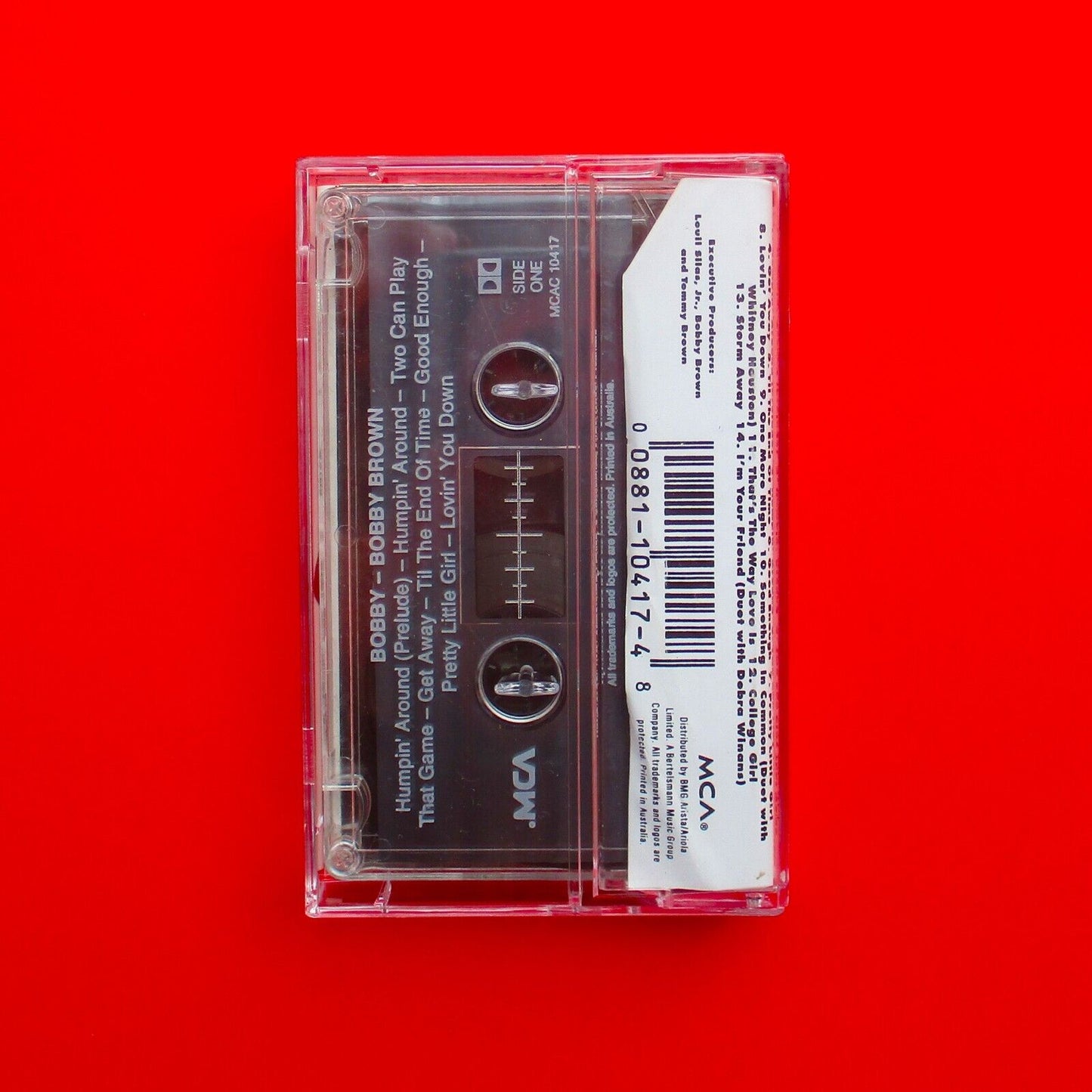Bobby Brown Bobby 1992 Australian Cassette Album
