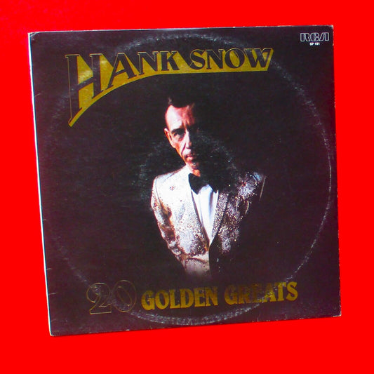 Hank Snow ‎20 Golden Greats Vinyl Album LP 1974 Australian