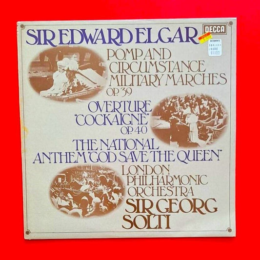Edward Elgar Pomp Circumstance Military Marches Op.39 Overture "Cockaigne" LP